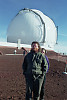 Mike and Val in Front of Keck